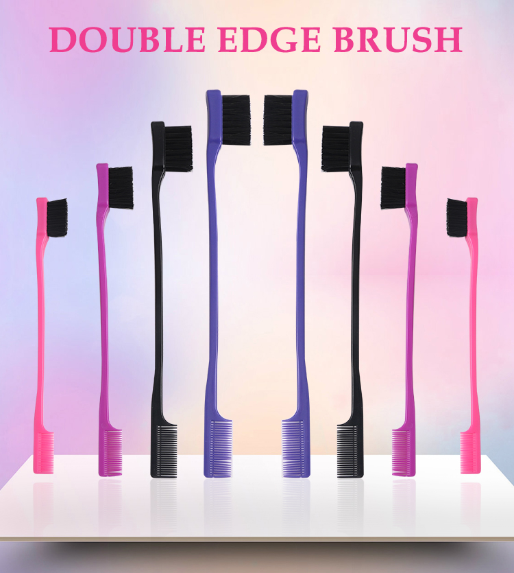 pink edge brush