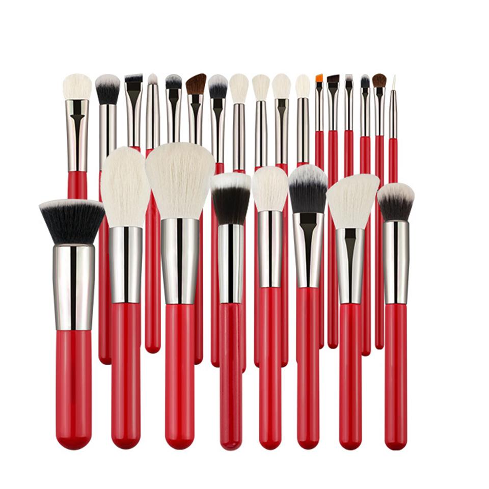 25pcs professional makeup brush set