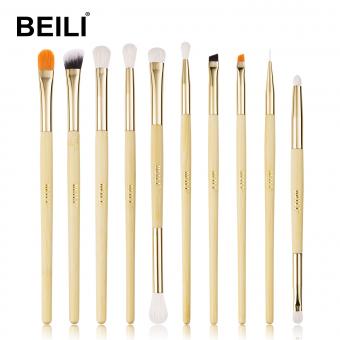 cheek blending multifunctional rose gold metal tube high quality bamboo custom private label